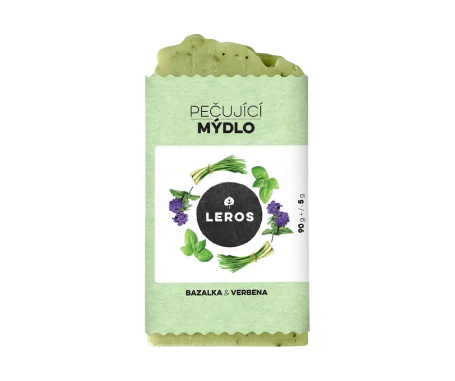 14540-leros pecujici mydlo bazalka&verbena 90g